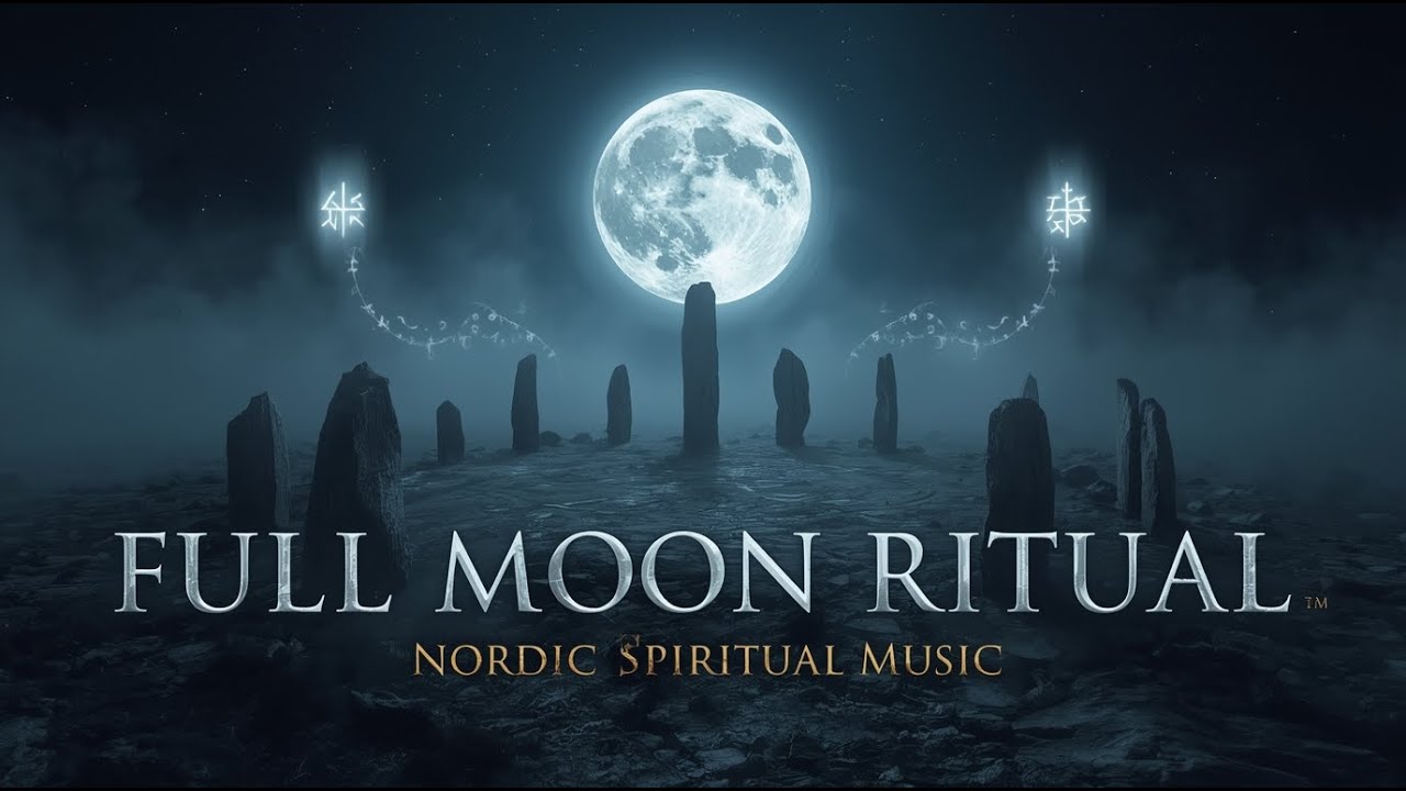 Full Moon Nordic Ritual – Spiritual Music for Release & Renewal (1 Hour)