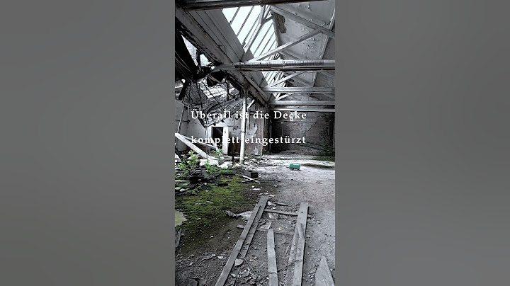 Verfall pur – nur noch Trümmer über uns! #lostplacegermany #lostplace #abandoned #urbex  #history