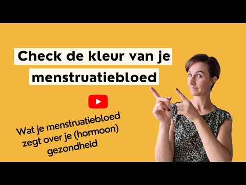 Dit zegt de kleur van je menstruatiebloed over je (hormoon)gezondheid