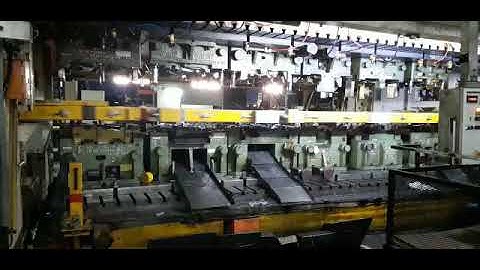 Transfer press Fagor LE4-2400-6000-2440 - 2400 ton - Dabrox.com