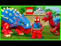 DINOSSAURO DO ARANHA ESCARLATE MOD no LEGO Jurassic World #162 Gameplay Dublado PC