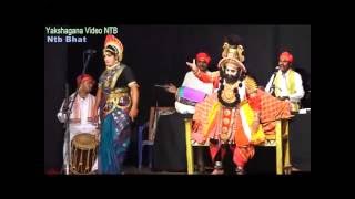 Yakshagana Video NTB .. Bhishma - Ujre Ashook Bhat. Ambe - Pradeep Samaga