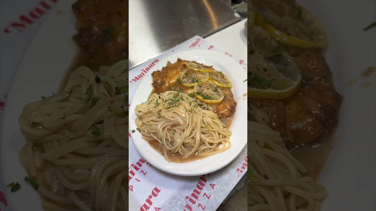 The CHICKEN FRANCESE from Marinara Pizza in NYC needs to be on your