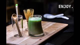 Matcha Coconut Milk Latte