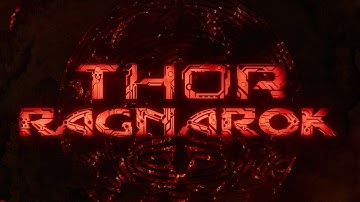 THOR: Ragnarok intro title