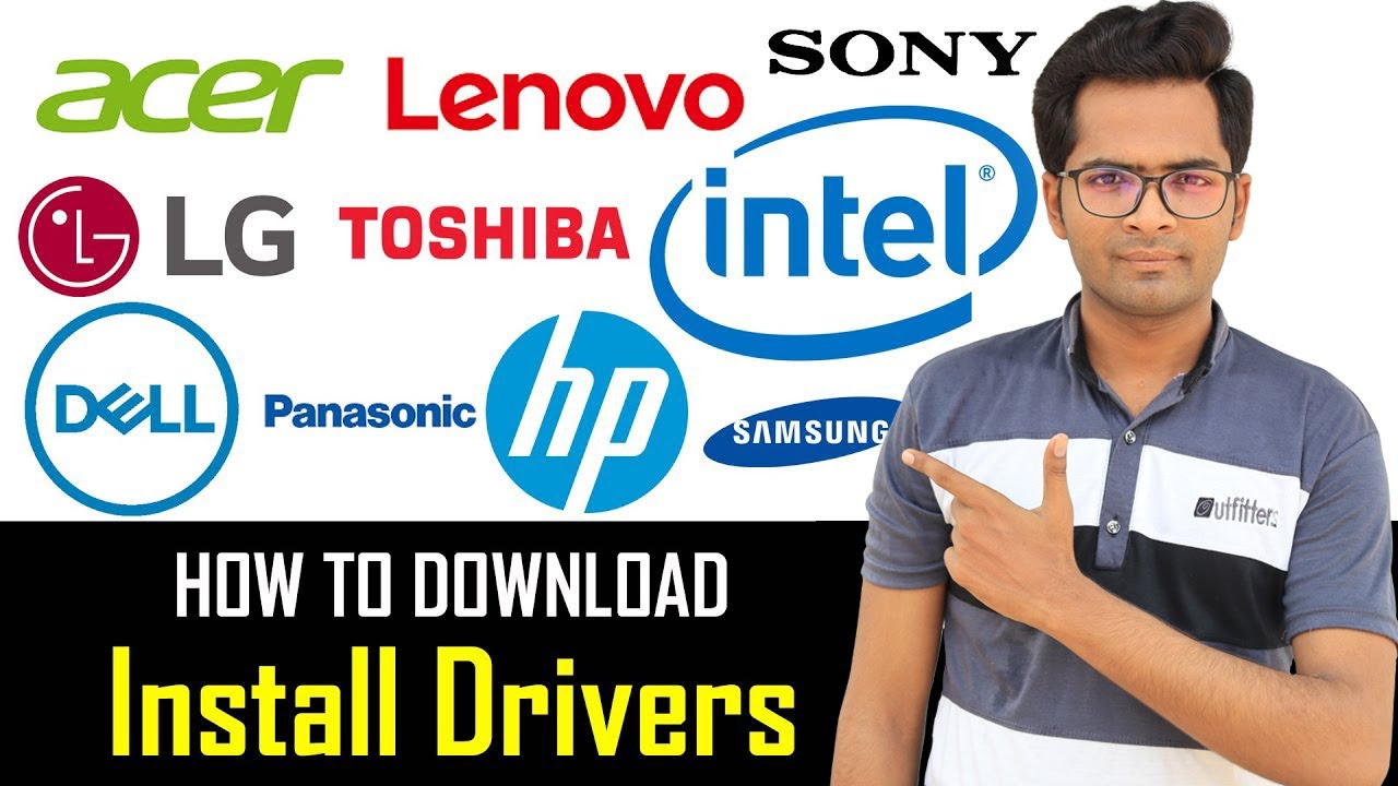 How To Download and Install Drivers For All Laptops & PC || Computer ...