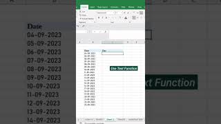 how to calculate day in ms Excel shorts viral trending