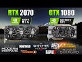 RTX 2070 vs GTX 1080 Test in 8 Games