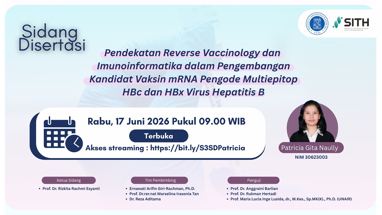 Sidang Disertasi SITH ITB (30623003 - Patricia Gita Naully)