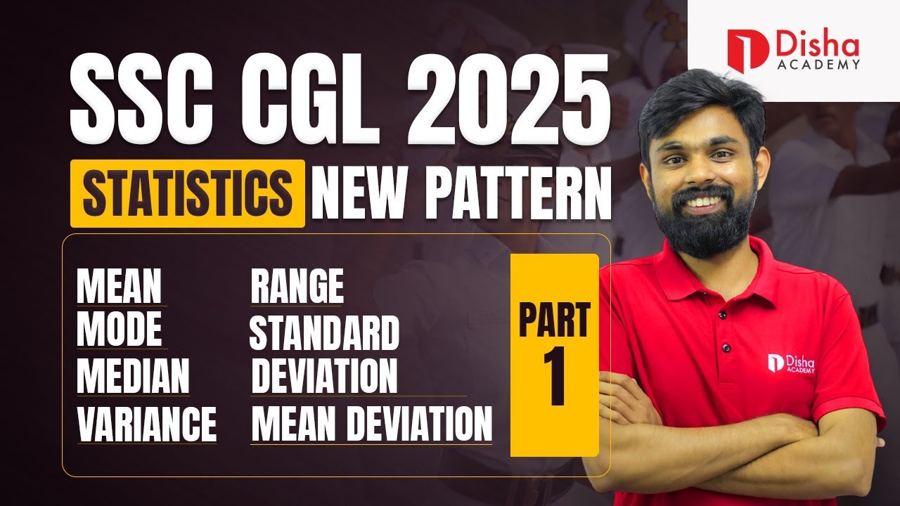 Statistics New Pattern For SSC CGL| Part 1| Variance and Standard deviation #ssc #ssccgl