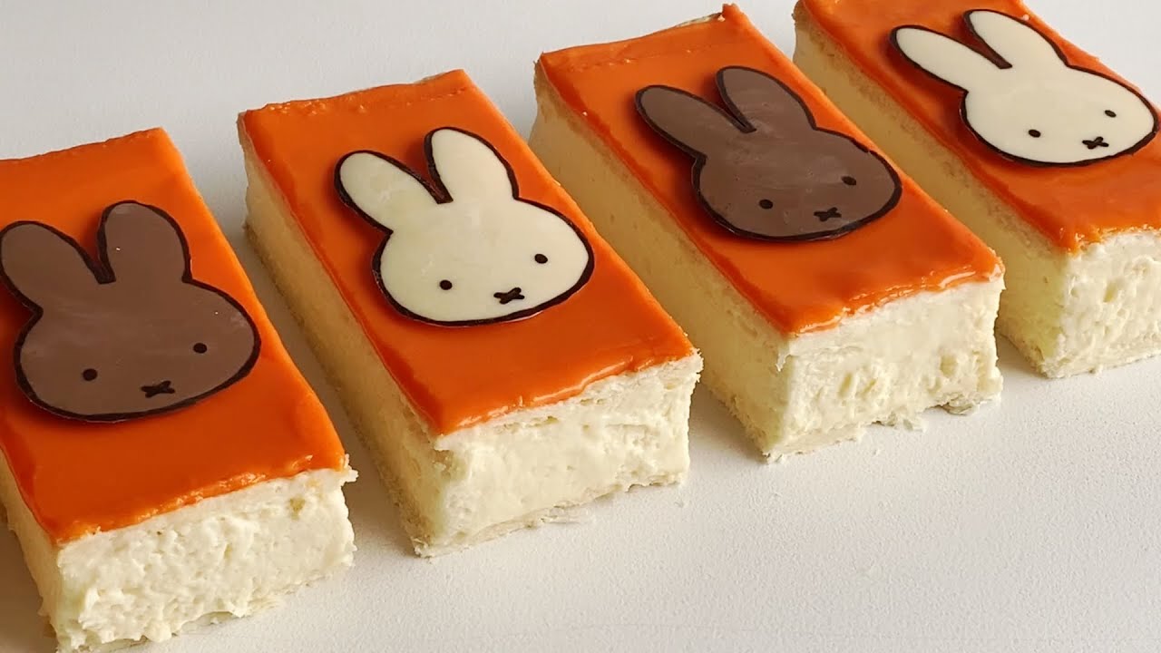 [Recipe] Nijntje en Nina Tompoezen | Miffy and Melanie Tompouces | Dick Bruna