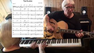 Tres Palabras - Jazz rumba guitar & piano cover ( Olvaldo Farrés ) Yvan Jacques chords