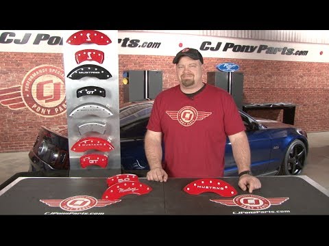 Mustang MGP Brake Caliper Covers - Mustang MGP Brake Caliper Covers