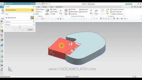 NX   INTERSECT COMMAND IN NX