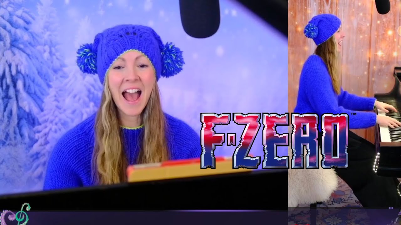 Learning Big Blue from F-Zero on the piano at FULL SPEED!