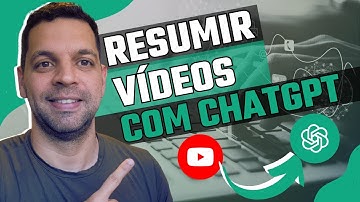 Como RESUMIR VÍDEOS do YOUTUBE com CHATGPT (2024)