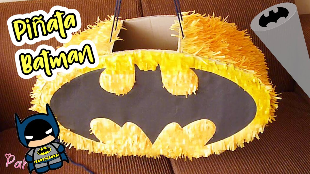 45 Piñatas de Batman 】 videos, fotos, tutoriales y más