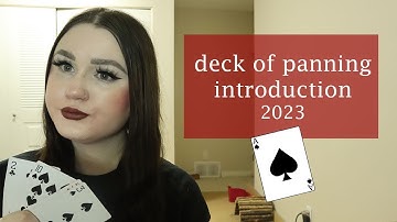 deck of panning 2023 | INTRO