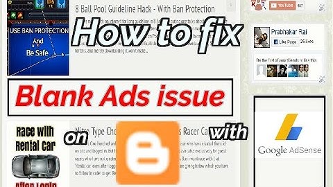 (Issue fixed)Getting Blank space instead of Ads on Blogger