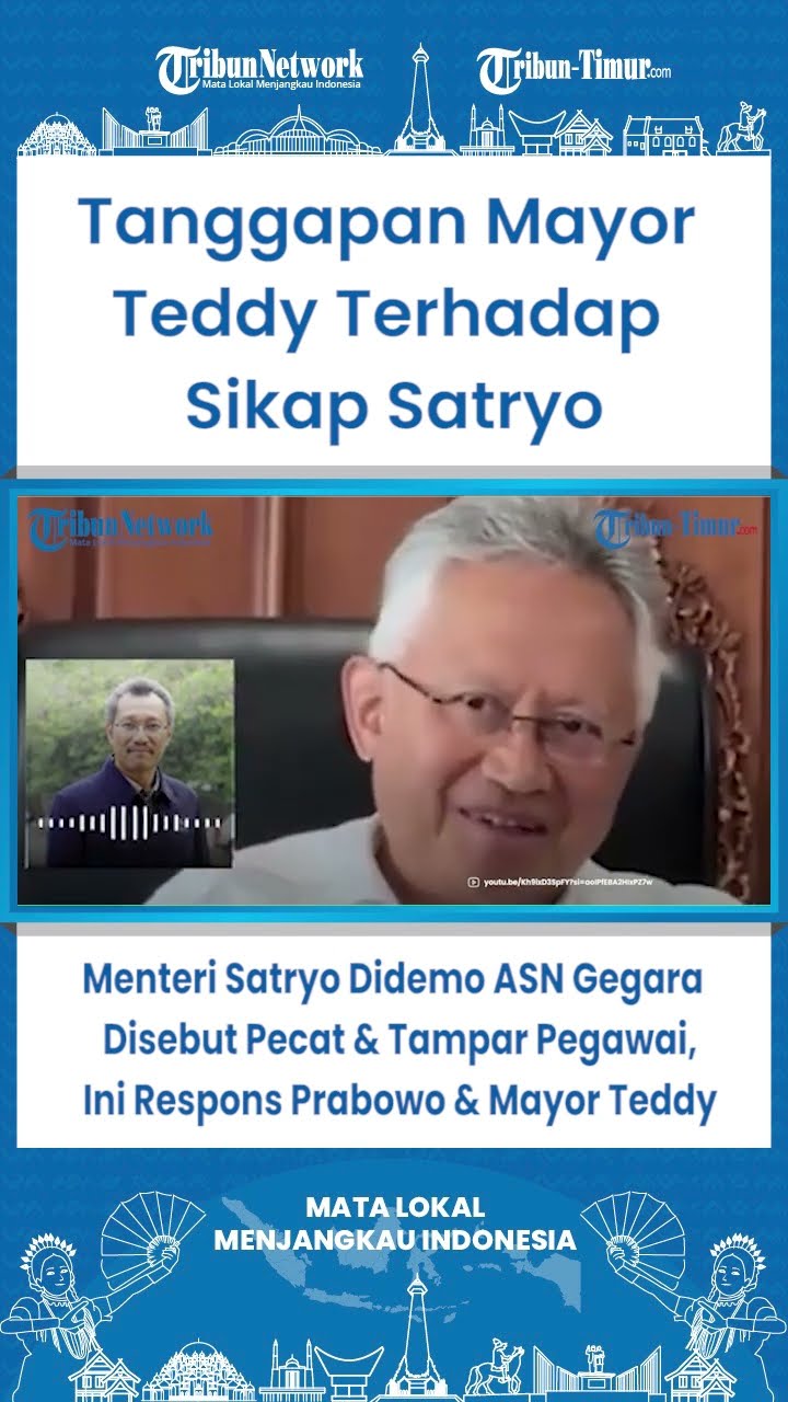 SHORT Menteri Satryo Didemo ASN Gegara  Disebut Pecat \u0026 Tampar Pegawai,Ini Respons Prabowo \u0026 Teddy
