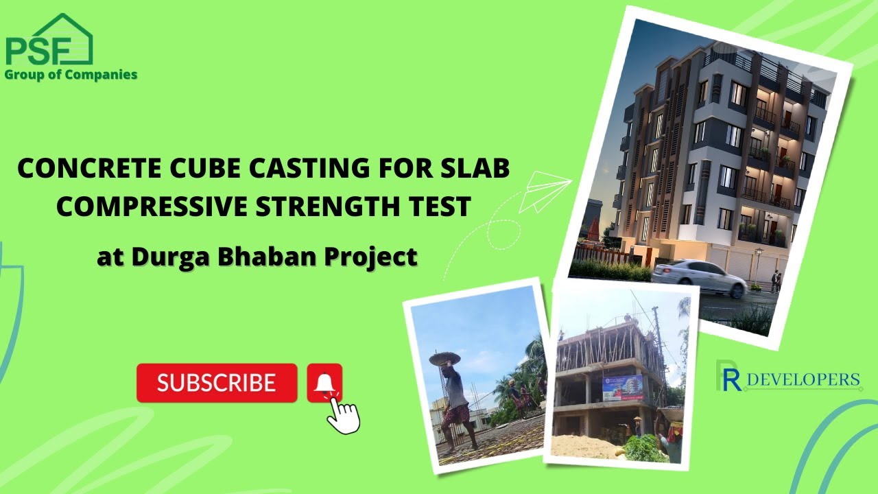 Slab Casting at Durga Bhaban Project II New Barrackpore II PR Developers II PSF II Ultratech Cement