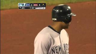 2011/08/30 Cano's RBI double