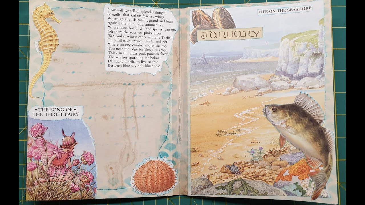 January Seasonal Collage Page... - YouTube
