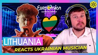 🇱🇹 Silvester Belt - Luktelk / LIVE / Lithuania / EUROVISION 2024 / My First Reaction