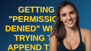 Unix: Getting "permission denied" when trying to append text onto a file using sudo