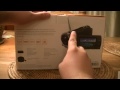 Sony HDR-PJ350/B Unboxing