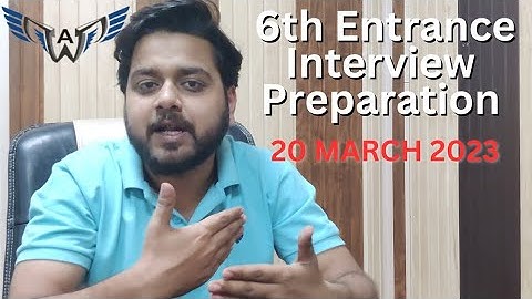 6th Entrance AMU Interview Preparation | Aligarh Muslim University |