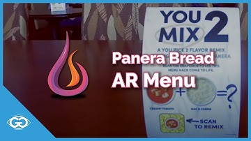 Panera Bread AR menu for SXSW