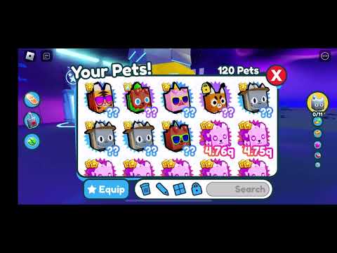 100+ subscriber giveaway!! (Pet Simulator X)