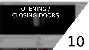 [UNITY 5] [10] Beginner Tutorial: Horror-Game - Opening/Closing Doors