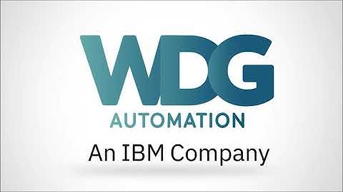 WELCOME WDG Automation - Dashboard
