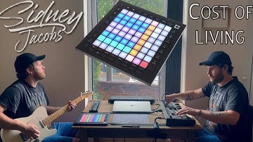 Guitar Live Looping Performance with Ableton Live & Novation Launchpad Pro MK3. Korg MicroKorg Synth