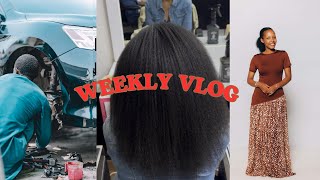 Weekly Vlog✨💖:Car servicing🚘🛠️| Maintenance💆‍♀️| Q/A session🥳🥰😍😍