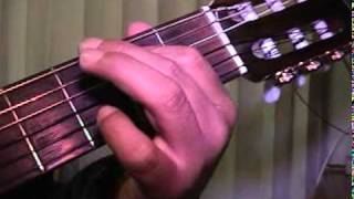 Video thumbnail of "acompañamiento de guitarra ciudad del lago.MPG"