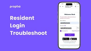Resident Login Troubleshooting Guide