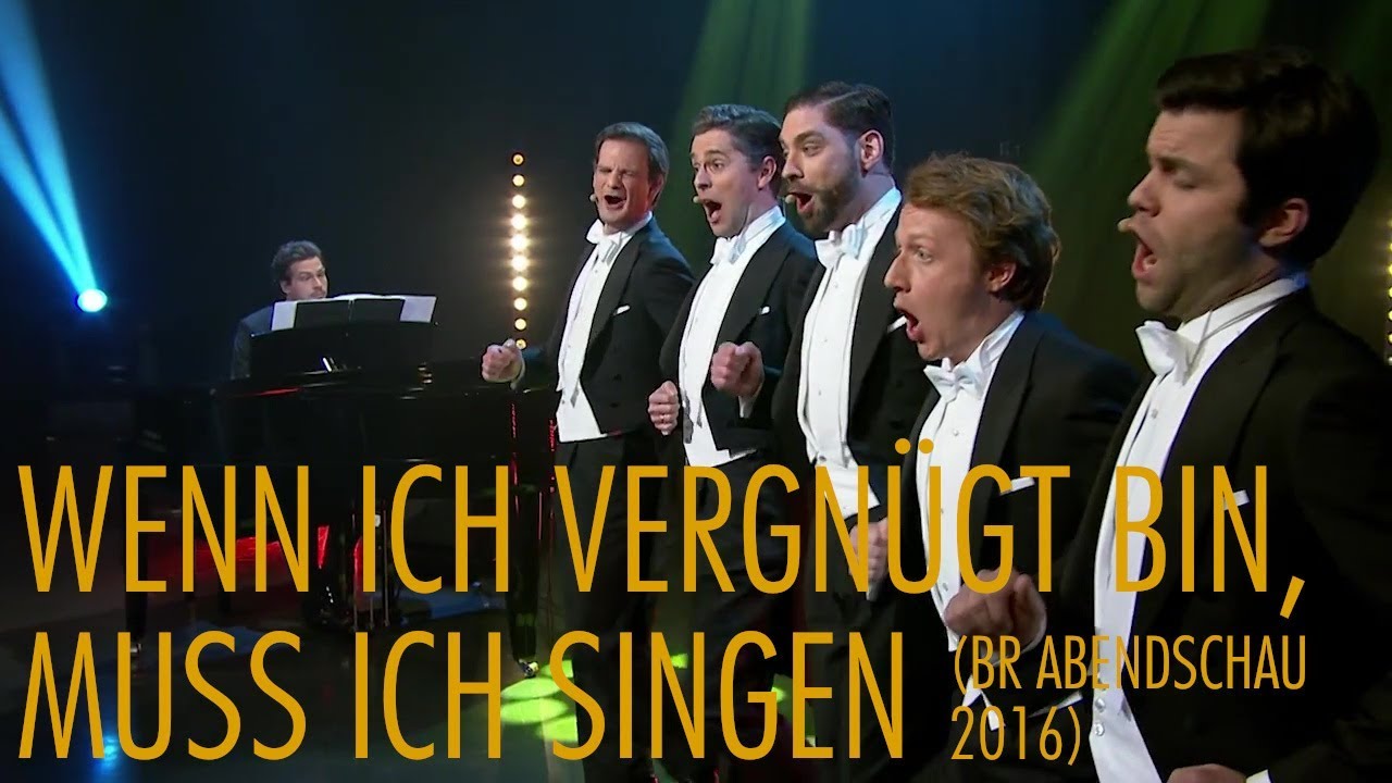 Nostalphoniker - Wenn ich vergnügt bin, muss ich singen