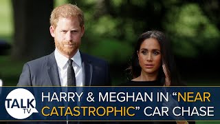 Prince Harry And Meghan Markle In Near CATASTROPHIC Car Chase Says Duke's Spokesperson