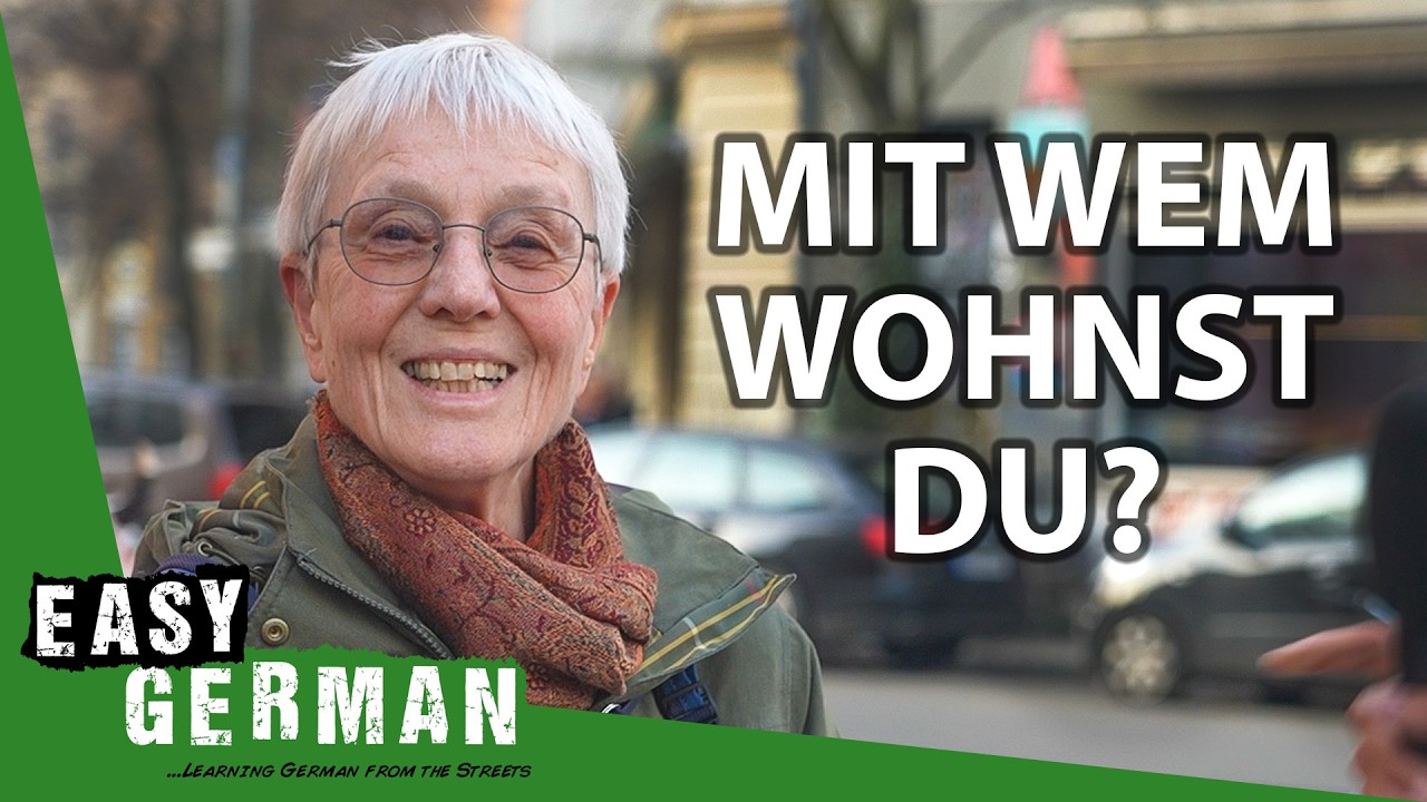 Who Do Berliners Live With? | Easy German 601