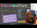 Iphone x ios 162 passcode full bypass done without icloud  by unlock tool iphonebypass passcode