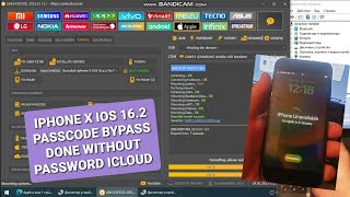 IPHONE X IOS 16.2 PASSCODE FULL BYPASS DONE WITHOUT ICLOUD  BY UNLOCK TOOL #IPHONEBYPASS #PASSCODE screenshot 1