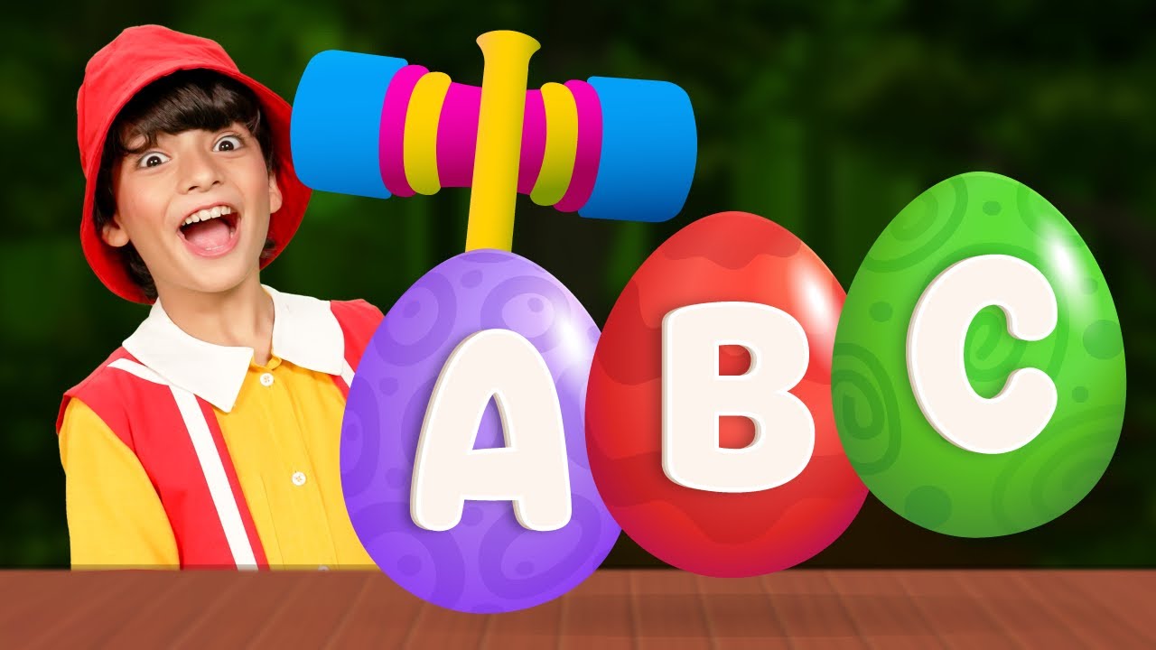 Surprise Eggs x ABC Song Learn Phonics Sounds | BabyBillion Rhymes