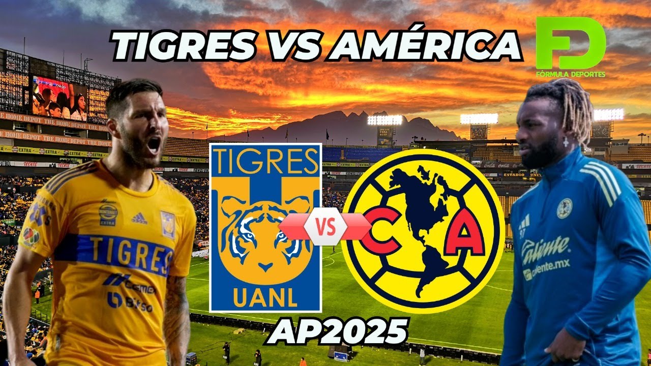EN VIVO | TIGRES VS AMÉRICA - JORNADA 5 - LIGA MX -RESUMEN #Ligamx # ...