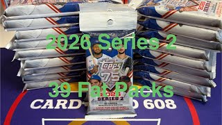 2026 Topps Series 2 - 39 fat packs. This is value ripping!