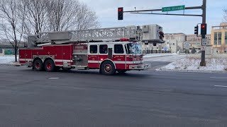 Saint Paul Fire - Ladder 8 Responding