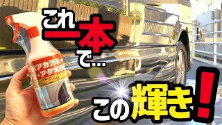 【水アカ●ウォータースポット除去】超‼️汚れた車をピッカピカにしてみた‼️この酸性クリーナー凄いよ