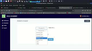 PRIMARY AND SECONDARY SCHOOL MANAGEMENT SOFTWARE.  TEACHERS DASHBOARD